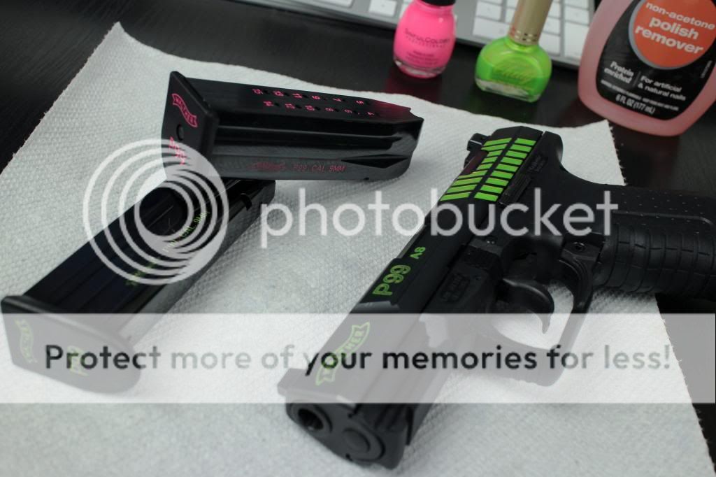 Nail Polish Gun Detailing... Spontaneous Combustion? The Firing Line